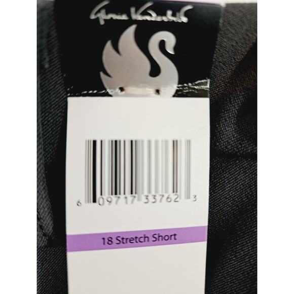 Gloria Vanderbilt New! Women's Gray Stretch Dress Pants In Size 18 Short - Picture 5 of 8